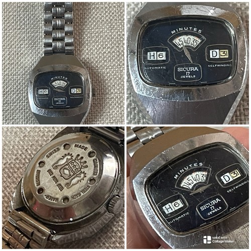 Vintage swiss sicura - sicura, automatic