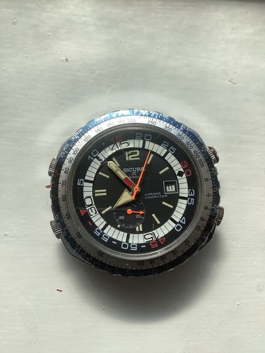 Sicura chrono computer black - chrono,
